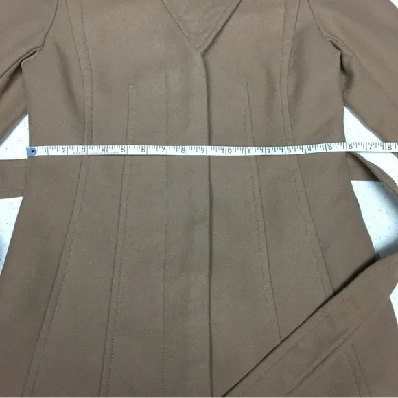 ARITZIA Babaton Connor Short Wool Beige Coat Size M fits Small - Picture 15 of 16
